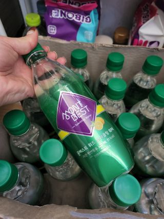 몽베스트 Montbest with Sparkling water Lemon OR Lime 20병(랜덤) — 5점을 준 리뷰어가 2022년 8월 올린 사용 사진