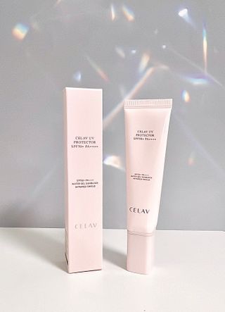 프리마인 선크림만 바꿨을 뿐인데 매일 물 2L챙겨먹고 기초케어 완벽하게 한 물빛피부 완성,셀라브UV프로텍터 — 5점을 준 리뷰어가 2023년 8월 올린 사용 사진