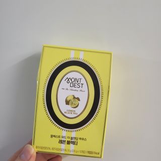 몽베스트 위드더 블랜딩 하우스 _레몬 블랙티 — 5점을 준 리뷰어가 2023년 1월 올린 사용 사진