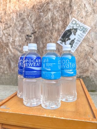 [동아오츠카] 포카리스웨트  500ml PET + 이온워터 500ml PET — 5점을 준 리뷰어가 2025년 6월 올린 사용 사진