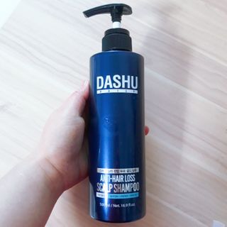 다슈코리아 다슈 데일리 단백질 한방 두피 골드 샴푸 500ml — 5점을 준 리뷰어가 2021년 1월 올린 사용 사진