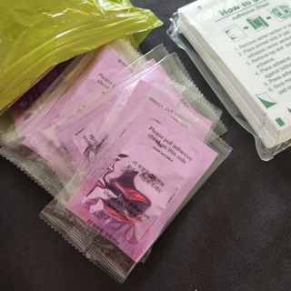 [레제르] 아로마 수액패치 발패치 30매입 -라벤더향/유칼립투스향/대나무향 — 5점을 준 리뷰어가 2022년 4월 올린 사용 사진