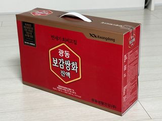 광동생활건강 [광동]진하고 깊은 풍미, 광동 보감쌍화진액 100mL * 18포 — 5점을 준 리뷰어가 2024년 6월 올린 사용 사진