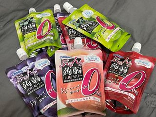 ORIHIRO 오리히로 곤약젤리 제로칼로리 130g 4종 4팩(맛별로 1팩씩) — 5점을 준 리뷰어가 2023년 1월 올린 사용 사진