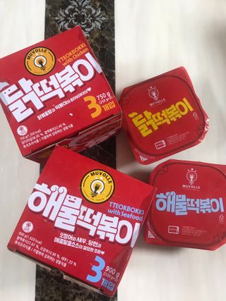 한성기업 무볼레 닭떡볶이+해물떡볶이 2종 세트 — 5점을 준 리뷰어가 2021년 9월 올린 사용 사진