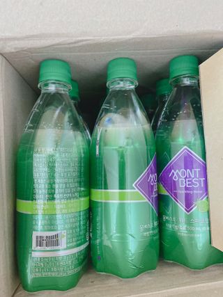 몽베스트 Montbest with Sparkling water Lime20병 — 4점을 준 리뷰어가 2022년 5월 올린 사용 사진