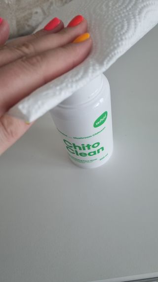 whol 키토클린 200ml - 항균항바이러스 강아지 눈 코 입 귀 세정탈취 고양이 턱드름제거 무향 워터리스 대용량 — 4점을 준 리뷰어가 2023년 2월 올린 사용 사진