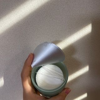 팜스테이 티트리 바이옴 카밍 토너 패드 — 4.5점을 준 리뷰어가 2022년 12월 올린 사용 사진