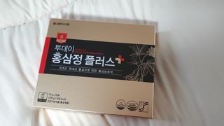 서울약사신협_투데이홍삼정플러스스틱_10g x 30포 — 5점을 준 리뷰어가 2021년 5월 올린 사용 사진