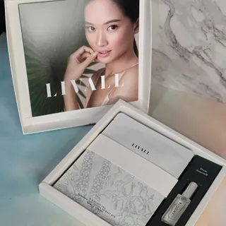 리브얼 | LIVALL 바이오셀룰로오스 마스크 레스트 앤 글로우 33ml  x 3개입 — 5점을 준 리뷰어가 2022년 6월 올린 사용 사진