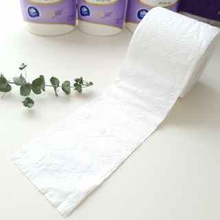 빈다 4Deluxe 4겹 엠보싱 롤 화장지 — 5점을 준 리뷰어가 2022년 3월 올린 사용 사진