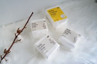 디어엘로디 프리미엄 유기농 베이비 솜티슈 40매 3 + 1 PACK — 5점을 준 리뷰어가 2021년 2월 올린 사용 사진