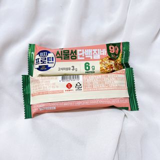 이지프로틴바 3종x각 2ea (고단백질바, 멀티단백질바, 식물성단백질바) — 5점을 준 리뷰어가 2024년 3월 올린 사용 사진