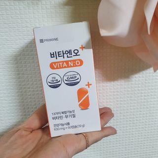 프리마인 성큼다가온 봄, 이너뷰티를 챙겨야 피부도 화사하게, 컨디션도 활기차게. 흡수율을 높인 고효율 비타민. — 5점을 준 리뷰어가 2022년 4월 올린 사용 사진