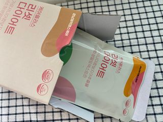 [경남제약헬스케어] 케어플러스 리셋 다이어트 청포도맛 100ml X 5포 (5일분) — 5점을 준 리뷰어가 2023년 4월 올린 사용 사진