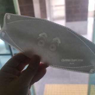 [숨그림] 3D 입체형, 짱구, 무직타이거, 빨강머리앤 우리아이 그리고 내가 쓰는 믿을수있는 케릭터 마스크 — 5점을 준 리뷰어가 2021년 9월 올린 사용 사진