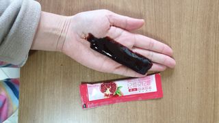 헬스업_쁘띠쁘띠석류콜라겐젤리_20g x 14포 — 4점을 준 리뷰어가 2020년 12월 올린 사용 사진