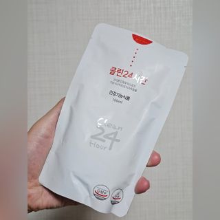 클린24시간 1BOX(5포) + 전용보틀(500ml) — 5점을 준 리뷰어가 2023년 7월 올린 사용 사진