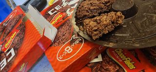 NISSIN 닛신 크리스피 초코 — 5점을 준 리뷰어가 2022년 12월 올린 사용 사진