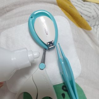 디어엘로디 프리미엄 유기농 유아 솜티슈 40매 3Pack +60매 1Pack 혼합형 — 5점을 준 리뷰어가 2021년 4월 올린 사용 사진