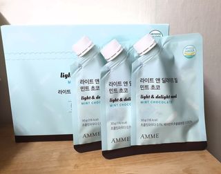 아므_이너뷰티 라이트 앤 딜라이트 밀 민트 초코 — 5점을 준 리뷰어가 2021년 7월 올린 사용 사진