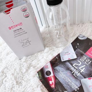 클린24시간 1BOX(5포) + 전용보틀(500ml) — 5점을 준 리뷰어가 2022년 10월 올린 사용 사진