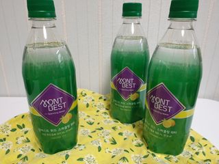 몽베스트 Montbest with Sparkling water Lemon OR Lime 20병(랜덤) — 5점을 준 리뷰어가 2021년 10월 올린 사용 사진