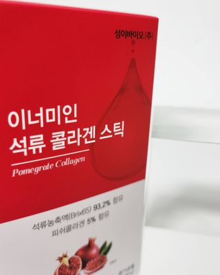 이너미인 석류 콜라겐 스틱 — 4점을 준 리뷰어가 2021년 1월 올린 사용 사진