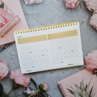 리훈 차일드라이크 워킹스마일 초등학생 스터디플래너 저학년/ 고학년 — 5점을 준 리뷰어가 2023년 2월 올린 사용 사진