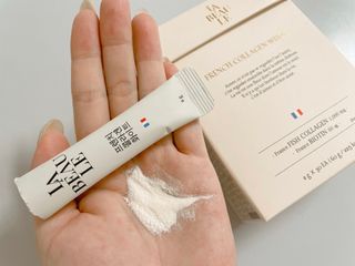 라보르 프렌치 콜라겐 화이트 — 5점을 준 리뷰어가 2022년 10월 올린 사용 사진
