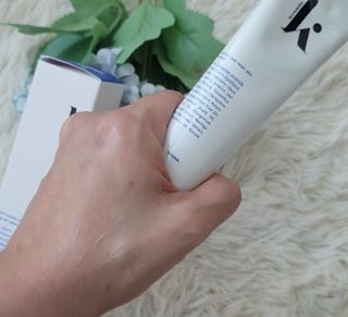 키노닉스 원더 레미디 튜브 보습크림 — 4점을 준 리뷰어가 2022년 2월 올린 사용 사진