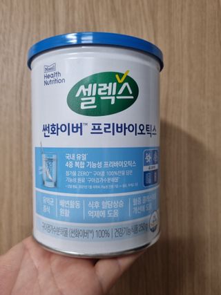셀렉스 썬화이버 프리바이오틱스 — 5점을 준 리뷰어가 2021년 12월 올린 사용 사진