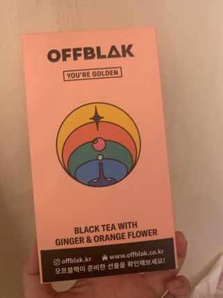 [오프블랙] 아침을 상큼하게 시작하는 에너지티! 유아골든 블렌딩홍차 12T — 5점을 준 리뷰어가 2021년 11월 올린 사용 사진