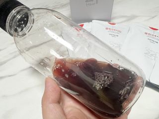 클린24시간 1BOX(5포) + 전용보틀(500ml) — 5점을 준 리뷰어가 2022년 9월 올린 사용 사진