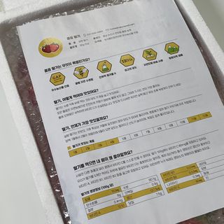 옳음 딸기 논산 설향 딸기 900g 산지직송 — 5점을 준 리뷰어가 2021년 1월 올린 사용 사진