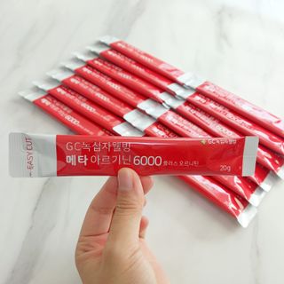 메타아르기닌 GC녹십자웰빙 메타 아르기닌 6000 플러스 오르니틴 — 5점을 준 리뷰어가 2022년 12월 올린 사용 사진