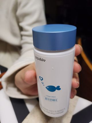 파파비오랩 승무원 콜라겐 콜라겐바다 — 5점을 준 리뷰어가 2021년 1월 올린 사용 사진