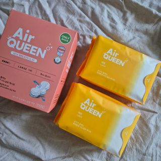 에어퀸 뉴브레스 유기농 생리대 4종 (팬티라이너 20P + 중형 10P + 대형 10P + 오버나이트 8P)_체험단 — 5점을 준 리뷰어가 2024년 7월 올린 사용 사진