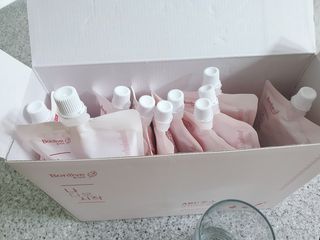12월 15일 출시, 건강기능식품 브랜드 본리브 나 다운 시작 제품 3종 — 5점을 준 리뷰어가 2021년 2월 올린 사용 사진
