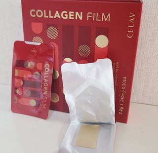 프리마인 귀족의 콜라겐, 92배 흡수율. 럭셔리 프리미엄 셀라브 콜라겐필름 30매 — 5점을 준 리뷰어가 2021년 11월 올린 사용 사진
