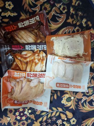 한끼통살 슬라이스 닭가슴살 — 5점을 준 리뷰어가 2023년 2월 올린 사용 사진
