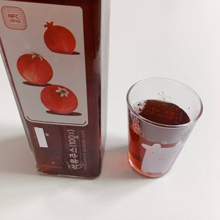[바이윙클] 페르시아 유기농 석류 착즙주스 750ml 2병 + 선물박스 세트 — 5점을 준 리뷰어가 2022년 3월 올린 사용 사진