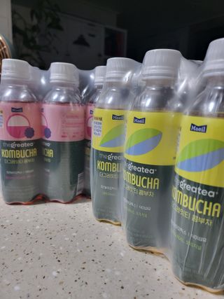 더그레잇티 콤부차 300ml *12개입 (오리지널 6개+베리리치 6개) — 5점을 준 리뷰어가 2022년 7월 올린 사용 사진