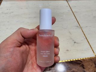 산다화 더블 이펙트 안티 링클 세럼 50ml — 5점을 준 리뷰어가 2023년 1월 올린 사용 사진