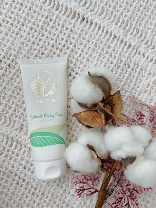 mom e 맘이 내추럴 베이비 케어 크림+바디오일 — 5점을 준 리뷰어가 2021년 1월 올린 사용 사진