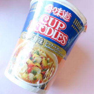 NISSIN 닛신 컵누들  4종 - 씨푸드오리지날, 씨푸드 스파이시, 씨푸드 커리, 씨푸드 XO소스 — 4점을 준 리뷰어가 2021년 10월 올린 사용 사진