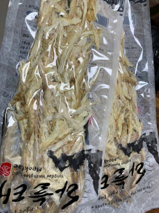 [오늘바스켓] 용대리 손질하늘태 130g — 5점을 준 리뷰어가 2021년 6월 올린 사용 사진