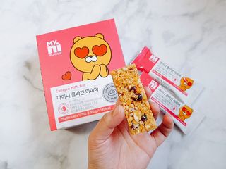 일동제약 마이니 마이니 늘씬날씬 콜라겐 세트 — 4.5점을 준 리뷰어가 2021년 2월 올린 사용 사진