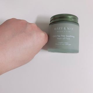 마리엔메이 시카 티트리 수딩 워시오프 마스크팩 125g — 5점을 준 리뷰어가 2022년 4월 올린 사용 사진