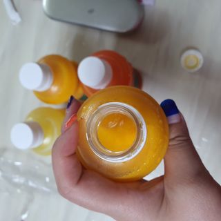 탐라원 제주의 맛, 몬딱주스 4종세트 - 한라봉몬딱주스, 천혜향몬딱주스, 청귤에이드, 당근몬딱주스 — 5점을 준 리뷰어가 2021년 7월 올린 사용 사진